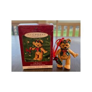 Hallmark Keepsake Ornament Gift Bearers 3rd in Series Christmas Decor Dated 2001